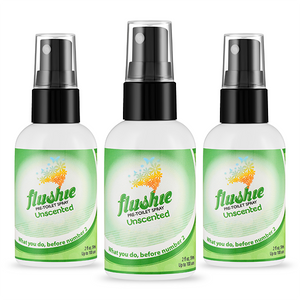 3 Pack Unscented 2oz Pre-Toilet Spray